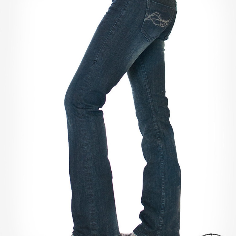 Ladies Cowgirl Tuff Forever Tuff bootcut jeans.